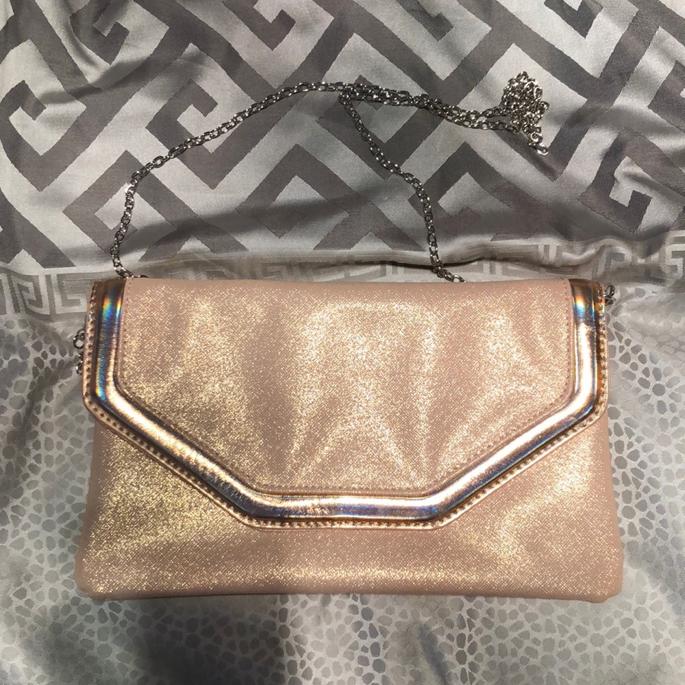 Rose Gold Party Clutch